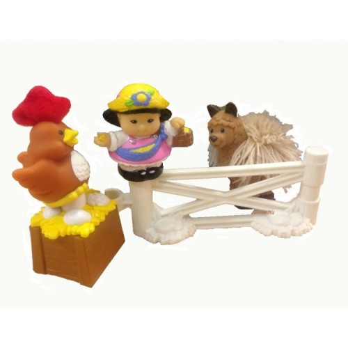 Маленькие Человечки Животные на ферме Fisher Price