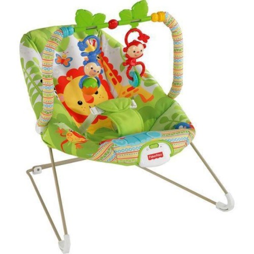 Кресло-кокон Веселые обезьянки из тропического леса Fisher Price Кресло-кокон Веселые обезьянки из тропического леса Fisher Price