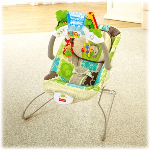 Люлька-колыбелька с игровой панелью Делюкс Fisher Price