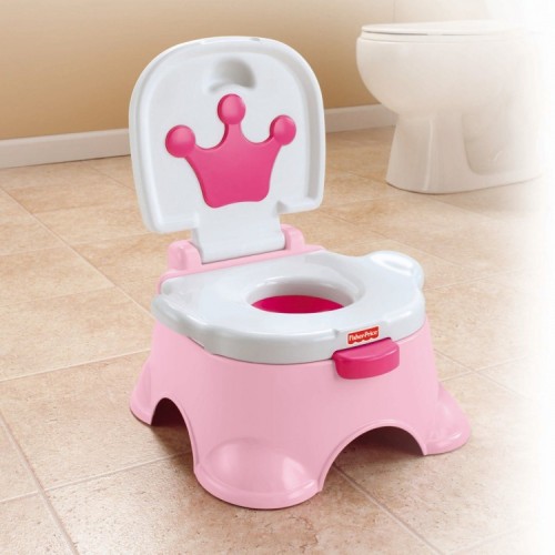 Розовый королевский горшок Fisher Price