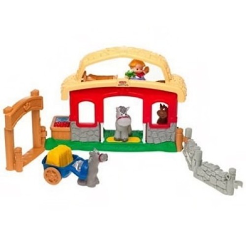 Конюшня с лошадками Fisher Price