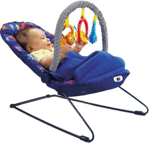 Кресло с зафиксированным одеялком Fisher Price