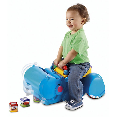 Ходунки "Бегемот с кубиками" Fisher Price